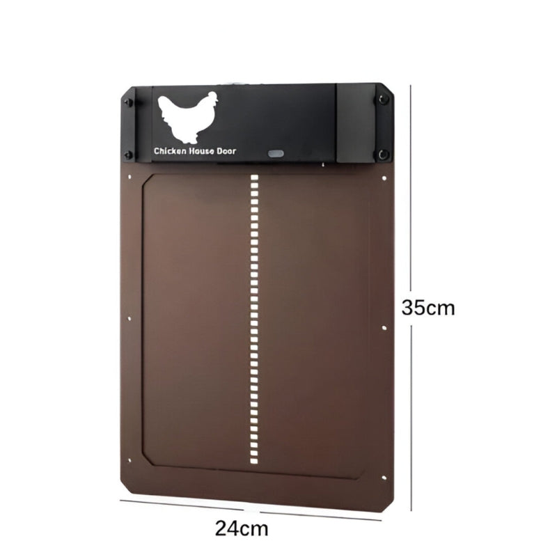 CluckShield – Automatischer Türschließer mit Lichtsensor für Hühnerställe