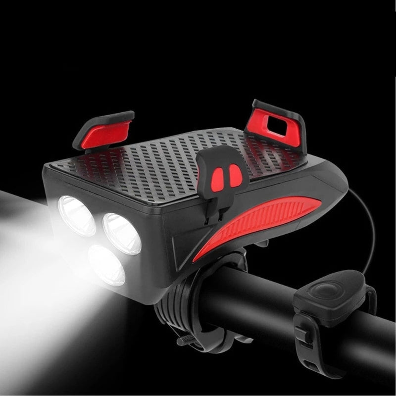 RideLight – Multifunktionales Fahrradlicht mit Powerbank und Handyhalterung