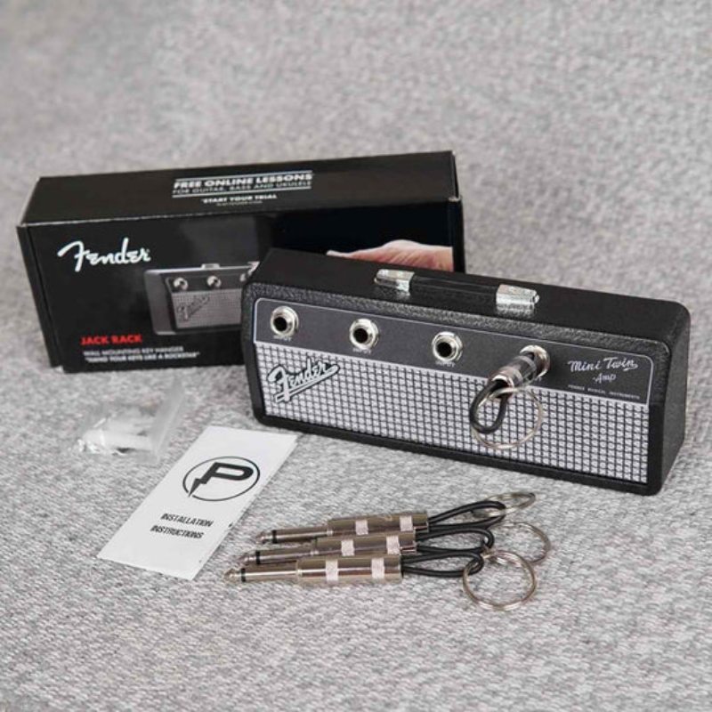 PlugKey – Fender Amp Musikschlüsselhalter zur stilvollen Aufbewahrung