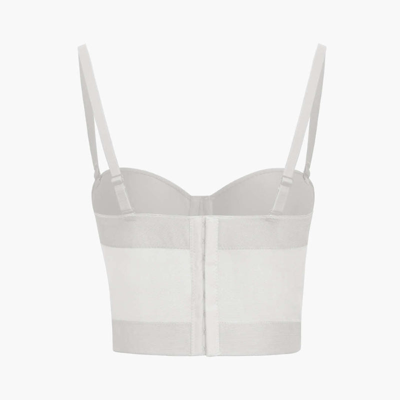 Anna – Stylisches BustierTop  mit breiten verstellbaren Trägern