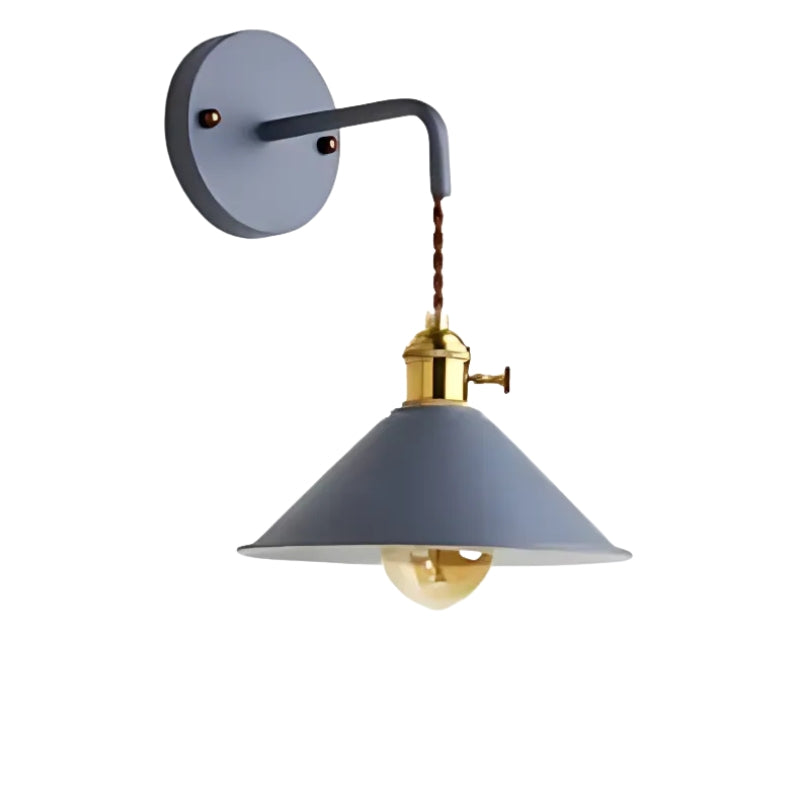 RetroLume – Retro-Wandleuchte mit anpassbarer Beleuchtung und klassischem Stil