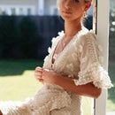 Annika - Vielseitiges Minikleid Mit Kurzen Ärmeln