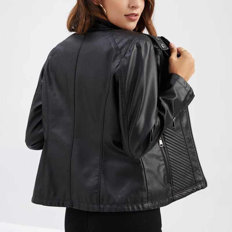 Emma - Langärmelig Jacke Mit Reißverschlusstaschen