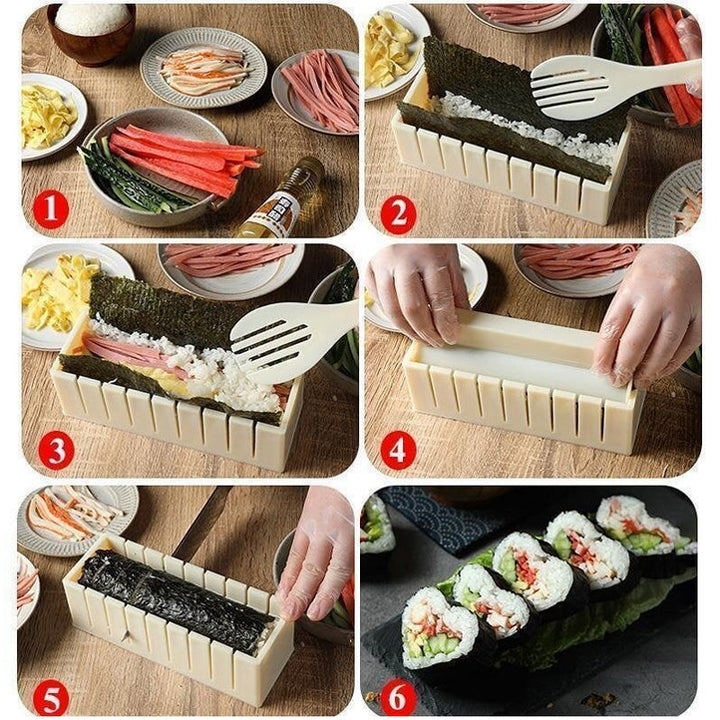 SushiEase - Dauerhaft Vereinfachen Hausgemachte Sushi Zubereitung Satz