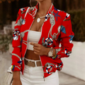 Elina – Schlank Fit Langarmjacke mit Reißverschluss