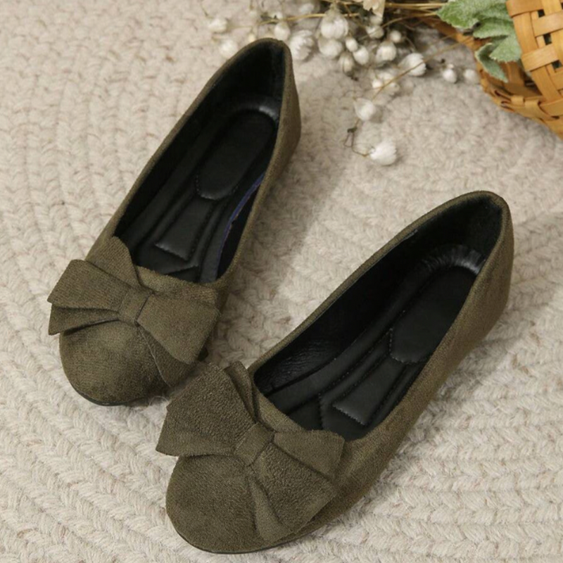 Emilia – Stylische Flache Schuhe mit rutschfester Sohle und runder Spitze