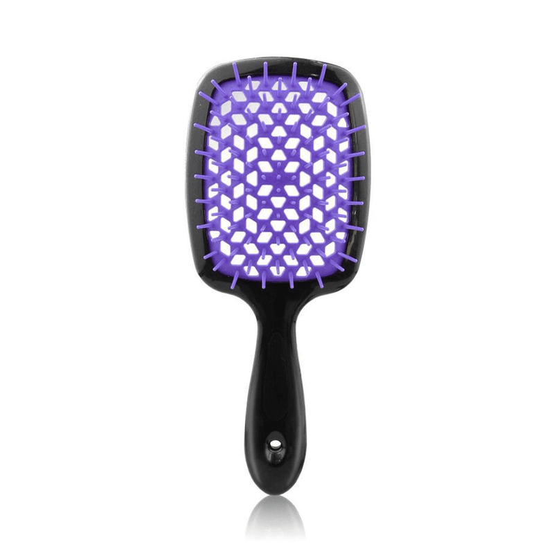 BrushPure - Breite Paddle Haarbürste für kräuselfreies und gesundes Haar