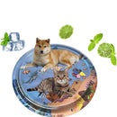 AquaPaw - Aufblasbare Wasserspielmatte für Haustiere mit kratzfestem interaktivem Spielzeug