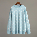 Alisa - Locker sitzender Pullover mit Rundhalsausschnitt und langen Ärmeln