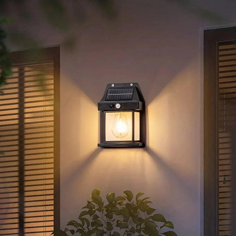 SunLume - Außenwandleuchte mit Bewegungssensor mit ultrahellen LED und wasserdicht