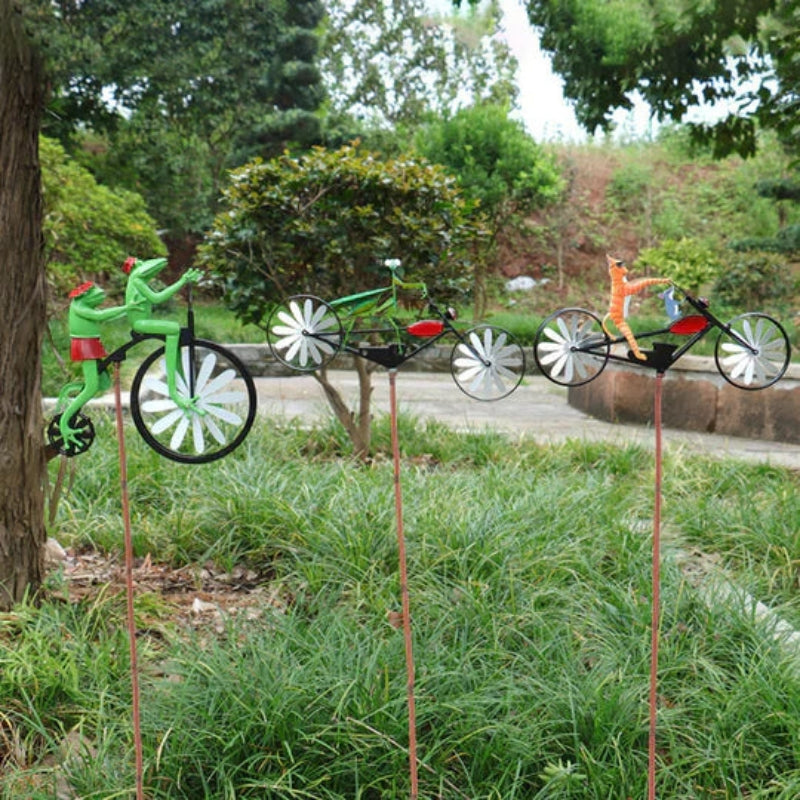 SpinPedals – Tier Windspiel für verspielte Im Freien Dekoration