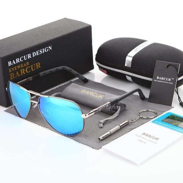 Elias – Polarisierte Sonnenbrille mit UV Schutz und klassischem Rahmen