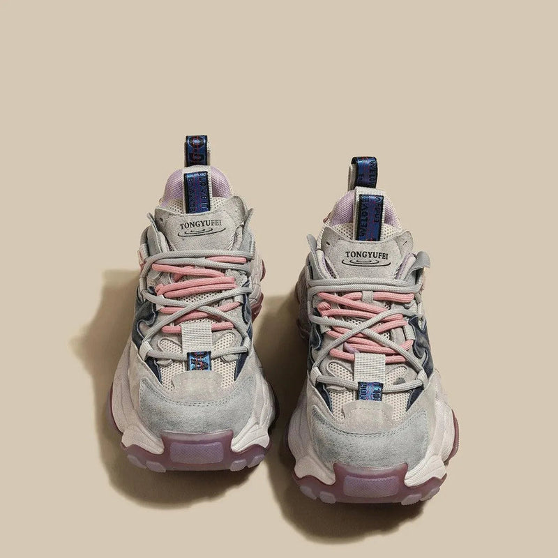 Sophia – Dicker Sohle Sneakers mit rutschfestem und stützendem Entwerfen
