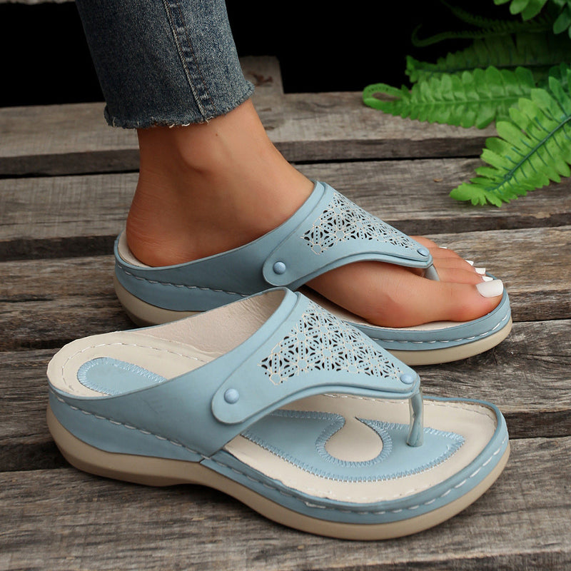 Aria – Flip-Flops mit weicher, gepolsterter Sohle und eleganten Riemen für den Sommeralltag