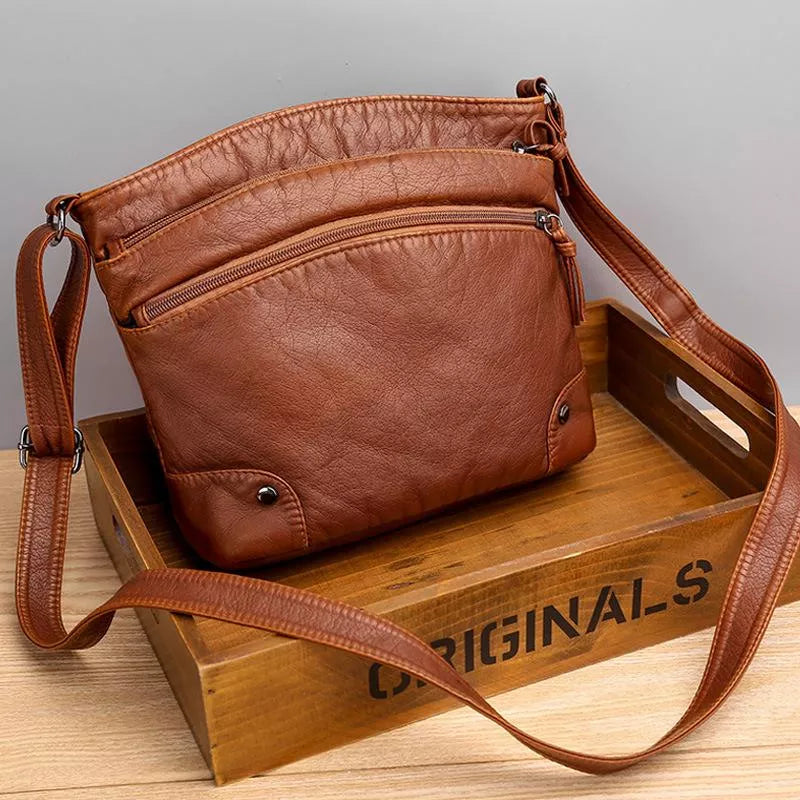 Zara - Umhängetasche Verstellbarer Riemen Mit Mehrfachtaschen