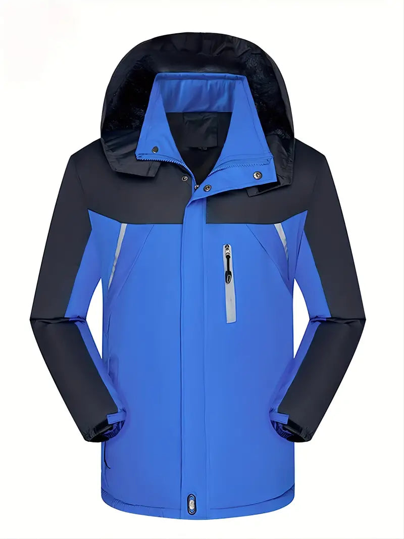Anselm - Langärmelig Wasserdicht Kapuze Jacke Mit Reißverschluß