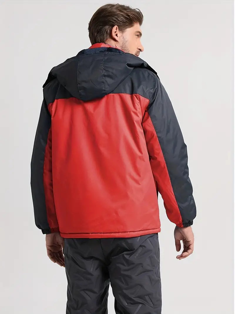 Anselm - Langärmelig Wasserdicht Kapuze Jacke Mit Reißverschluß