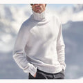 Adam - Warm Lange Ärmel Hoher Hals Pullover