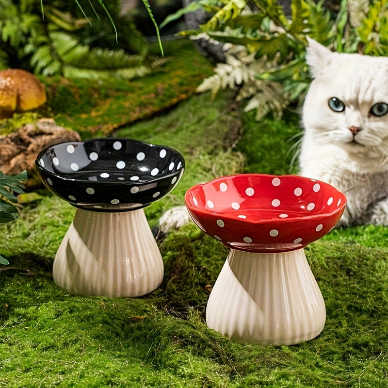 MushGlow – Einzigartiger Katzenfutternapf in Pilzform
