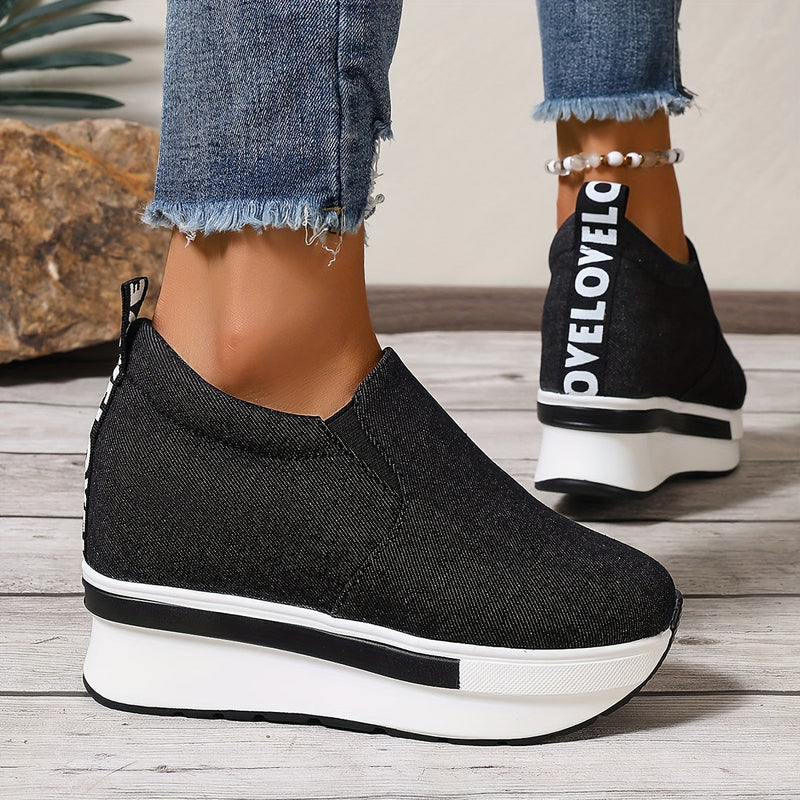 Emma - Leichtgewicht Rutschfest Denim Knöchel Schuhe