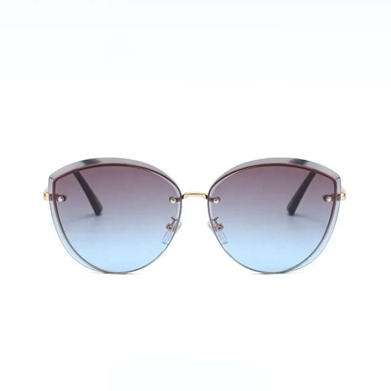 Eliana – Modische Cat-Eye-Sonnenbrille mit dunklen Gläsern und UV-Schutz