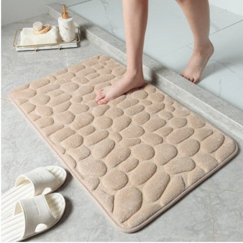 NestDry - Rutschfeste saugfähige Badematte für Dusche Badewanne und Waschbecken