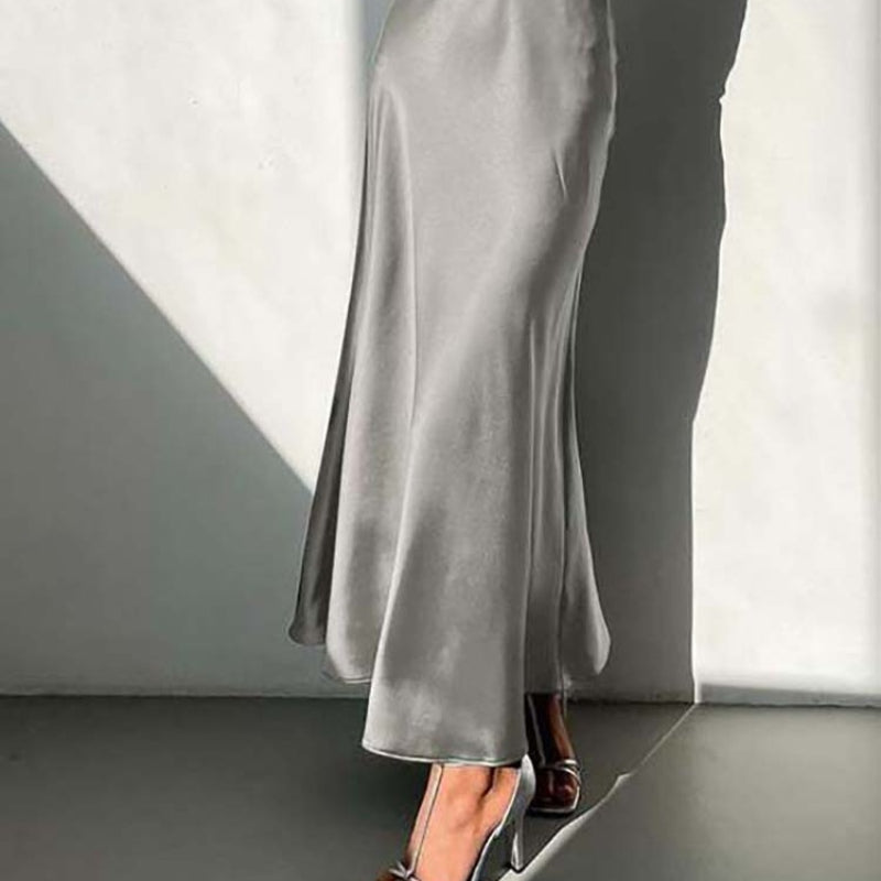 Elin – Stylischer Hohe Taille Midirock für einen einzigartigen Look