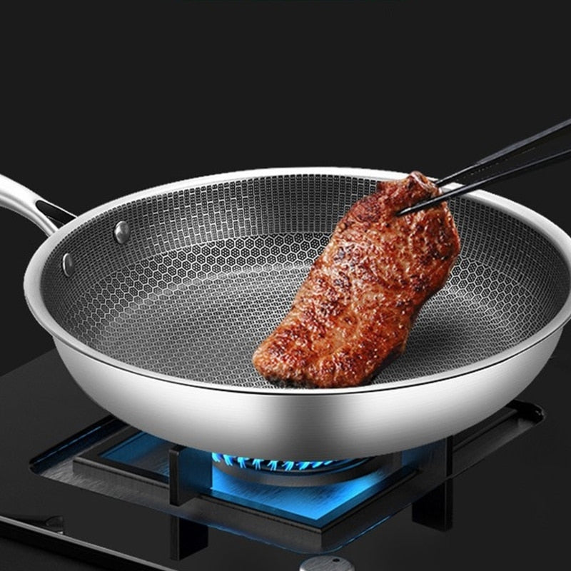 CookGlide – Antihaft Bratpfanne mit Wabenmuster zum Erhitzen und einfachen Reinigen