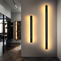 LumièreGold – Moderne LED-Wandleuchte mit minimalistischem Design für elegante Innenräume