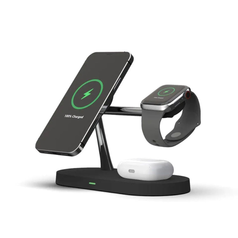 ChargeXpert – 3 in 1 Kabellose Ladestation für Uhr und AirPods