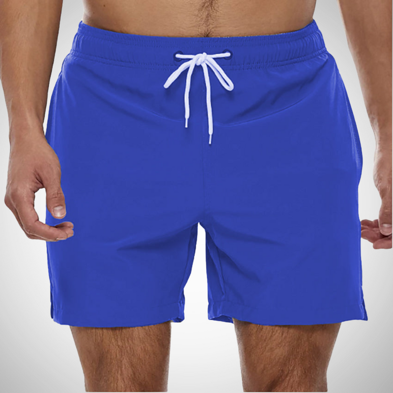 Walter – Leichte Kurze Hosen mit Kordelzug elastischem Bund und Taschen