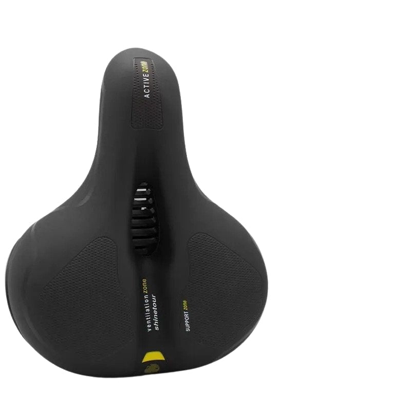 SaddlEase – Extra weicher Fahrradsattel mit Reflektor für Komfort