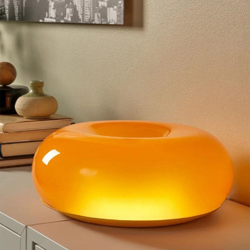 Donut-Lampe Orange