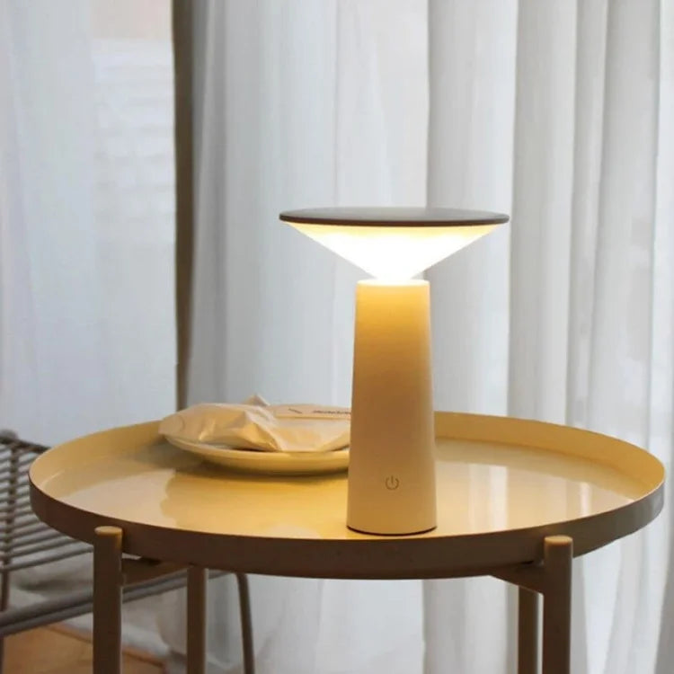 GlowNova - Tragbare USB Lade Tischlampe mit flexiblen Beleuchtungsoptionen