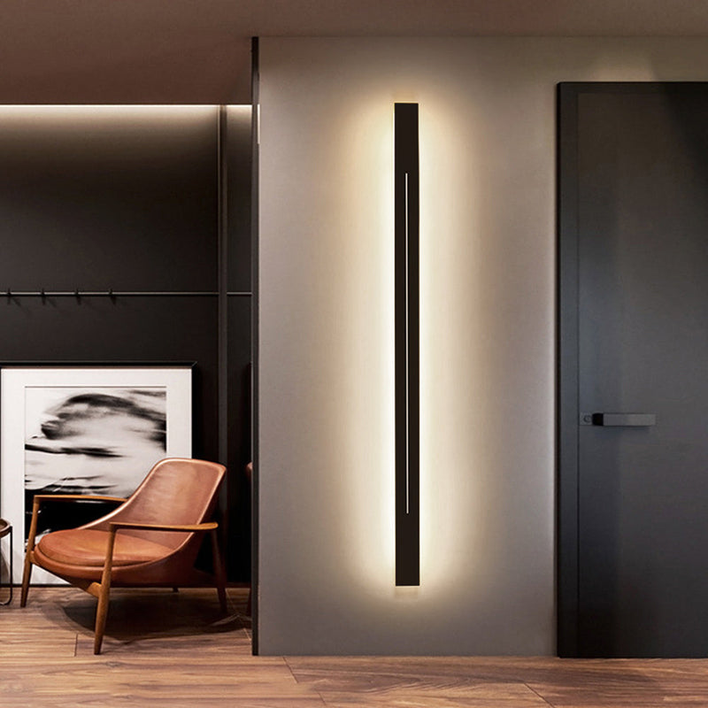 LumièreGold – Moderne LED-Wandleuchte mit minimalistischem Design für elegante Innenräume