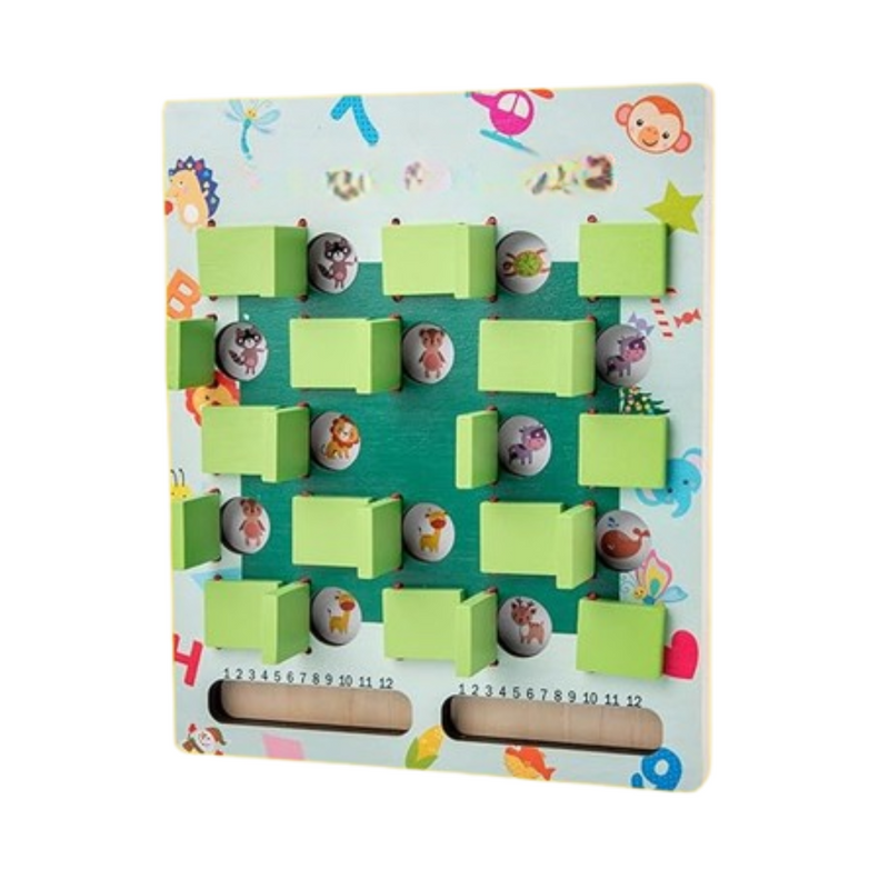 BrainTiles - Tragbares Gedächtnisspiel mit bunten Zuordnungskarten für Kinder