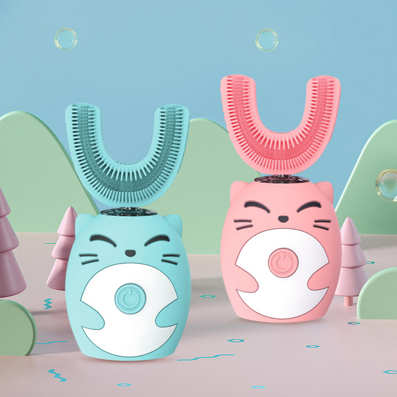 ToothJoy – U förmige elektrische Kinderzahnbürste mit sanfter Vibration