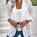 Mila - Elegant Langärmelig Spitzen Blazer