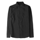 Alwin – LangarmSchlanke Passform Hemd mit Stehkragen und Knöpfen