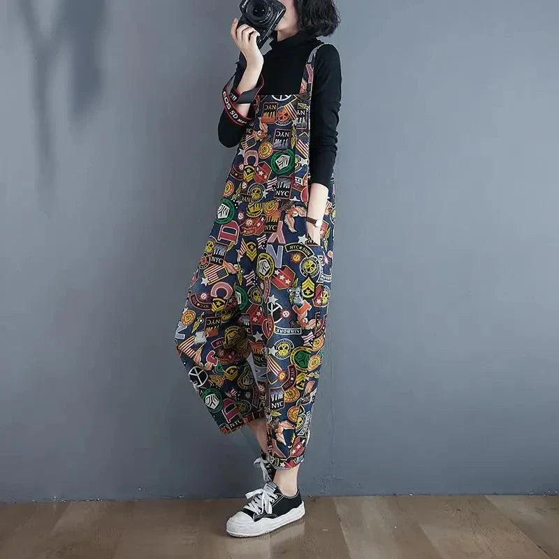 Tavi – Verstellbarer Träger-Jumpsuit mit praktischen Seitentaschen