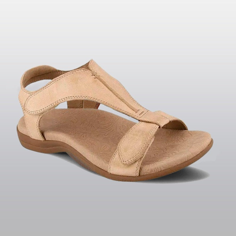Clara – Moderne Sandale mit verstellbarem Klettverschluss