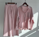 Timea - Zweiteiliges Set aus Langarmshirt und Hose mit Kordelzug
