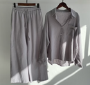 Timea - Zweiteiliges Set aus Langarmshirt und Hose mit Kordelzug