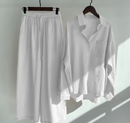 Timea - Zweiteiliges Set aus Langarmshirt und Hose mit Kordelzug