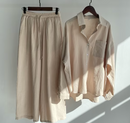 Timea - Zweiteiliges Set aus Langarmshirt und Hose mit Kordelzug