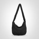 Amelie – Leichte Umhängetasche mit Blasendesign großem Fassungsvermögen