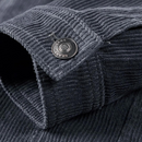 Henry - Lässige Langarm Cordjacke mit Taschen und Knöpfen