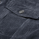 Henry - Lässige Langarm Cordjacke mit Taschen und Knöpfen