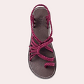 Bianca - Leichte flache Riemchensandalen mit offenem Zehendesign für Komfort