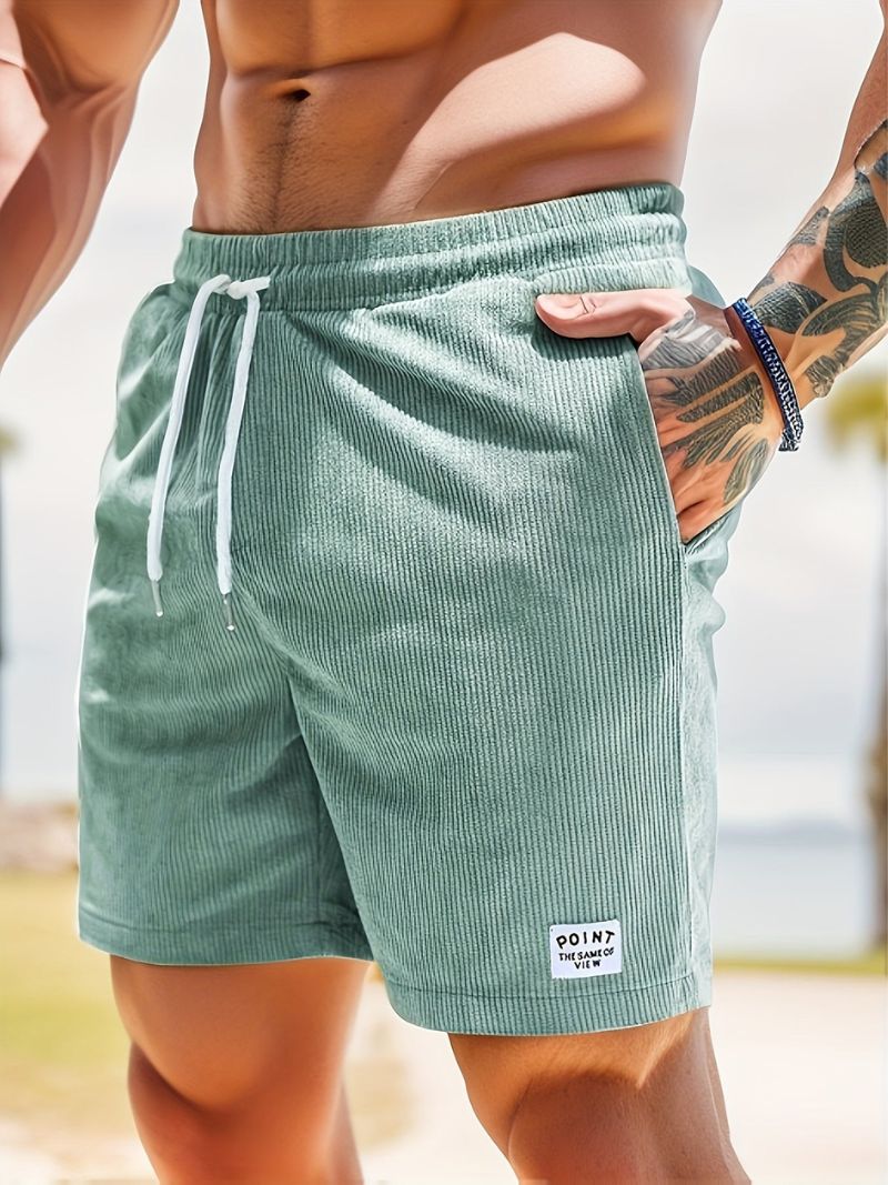 Henry - Verstellbare Kurze Hosen mit Kordelzug im Lose Passform Gestaltung mit funktionellen Taschen